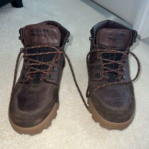 Mephisto Pitt Dark Brown Full Grain Leather with Leather lining and laces